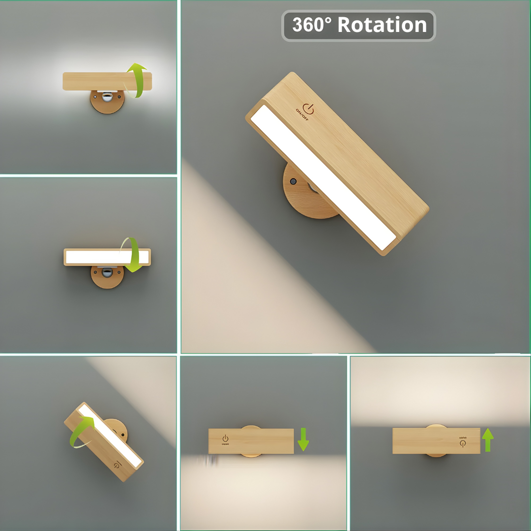 Fjord - Trådlös Vägglampa