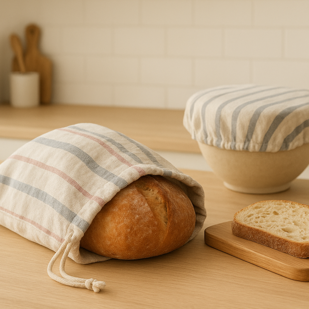 Isvik - Linne-set Bröd & Skål