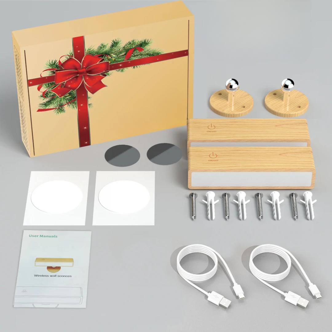 Fjord - Trådlös Vägglampa