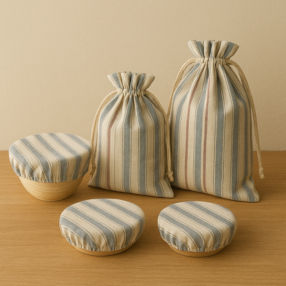 Isvik - Linne-set Bröd & Skål